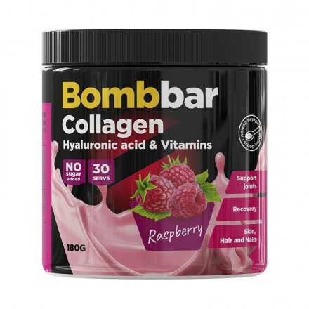 Bombbar Pro Коллаген с гиалуроновой кислотой и витаминами (180 гр)