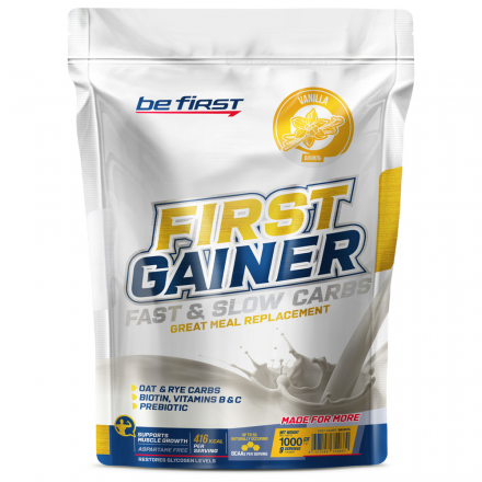 First Gainer Fast &amp; Slow Carbs Be First (1000 гр)