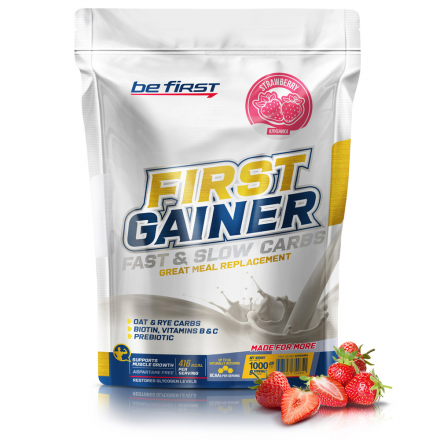First Gainer Fast &amp; Slow Carbs Be First (1000 гр)