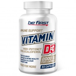 Be First Vitamin D3 2000IU (60 капс)