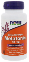 Melatonin 10 мг NOW (100 капс)