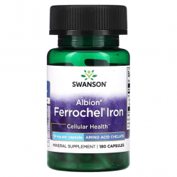 Albion Ferrochel Iron 18 mg Swanson (180 капс)