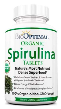 Bio Optimal Spirulina 500mg 240табл.