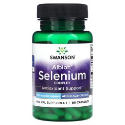 Albion Selenium Complex 200 mcg Swanson (90 капс)